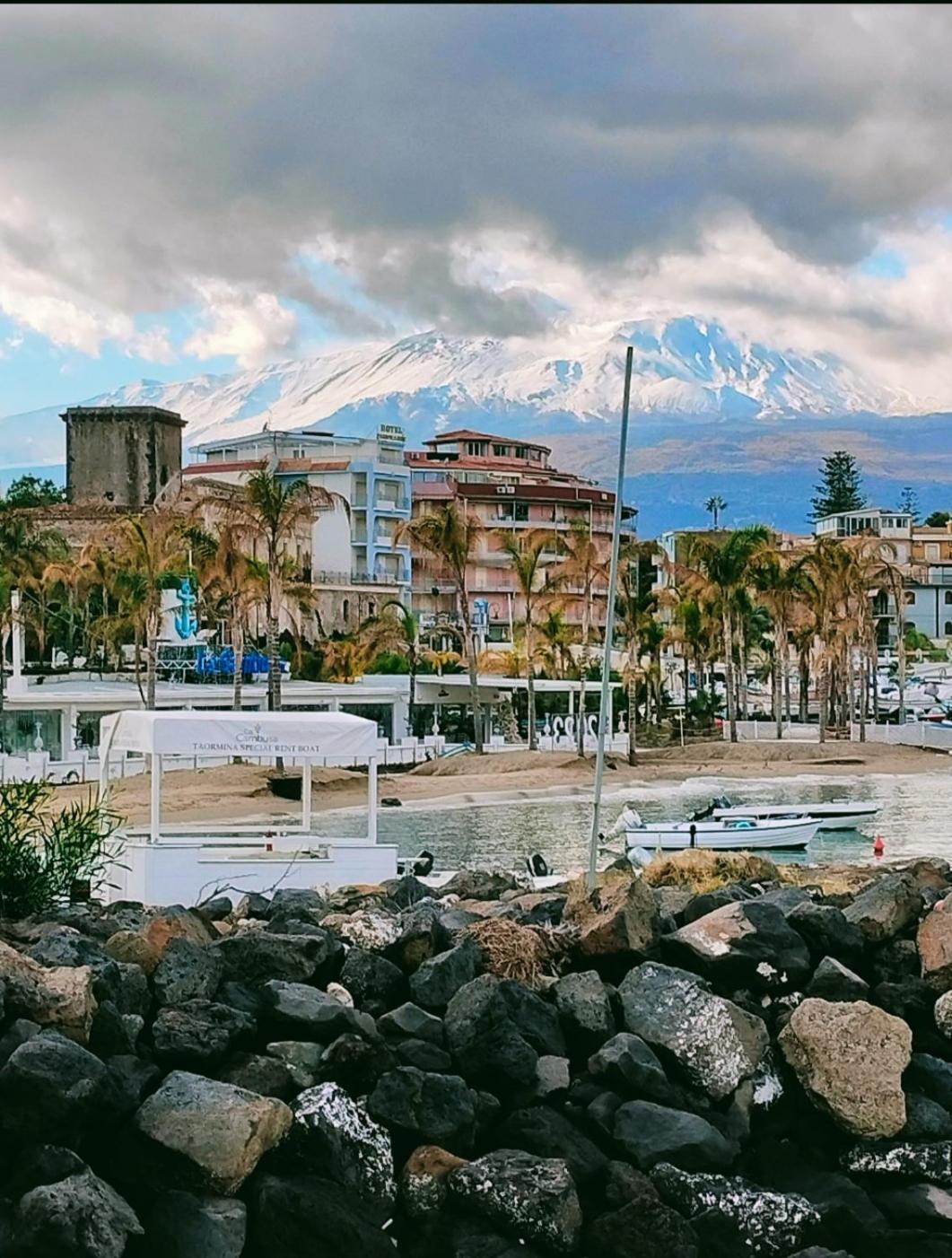 Janeta Panoramic Loft Leilighet Giardini Naxos Eksteriør bilde