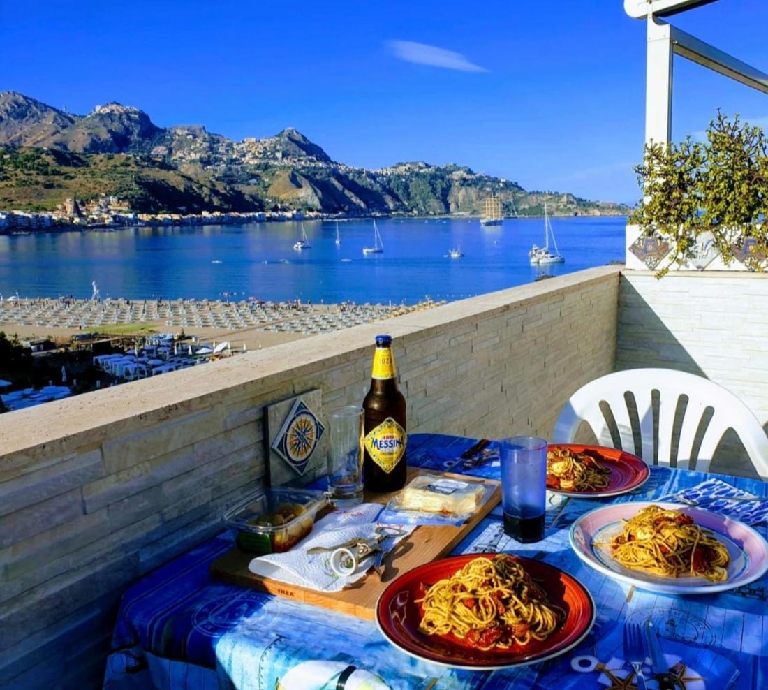 Janeta Panoramic Loft Leilighet Giardini Naxos Eksteriør bilde